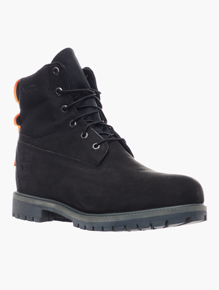 MyRunway | Shop Timberland Black 6 Inch Treadlight Boots for Men